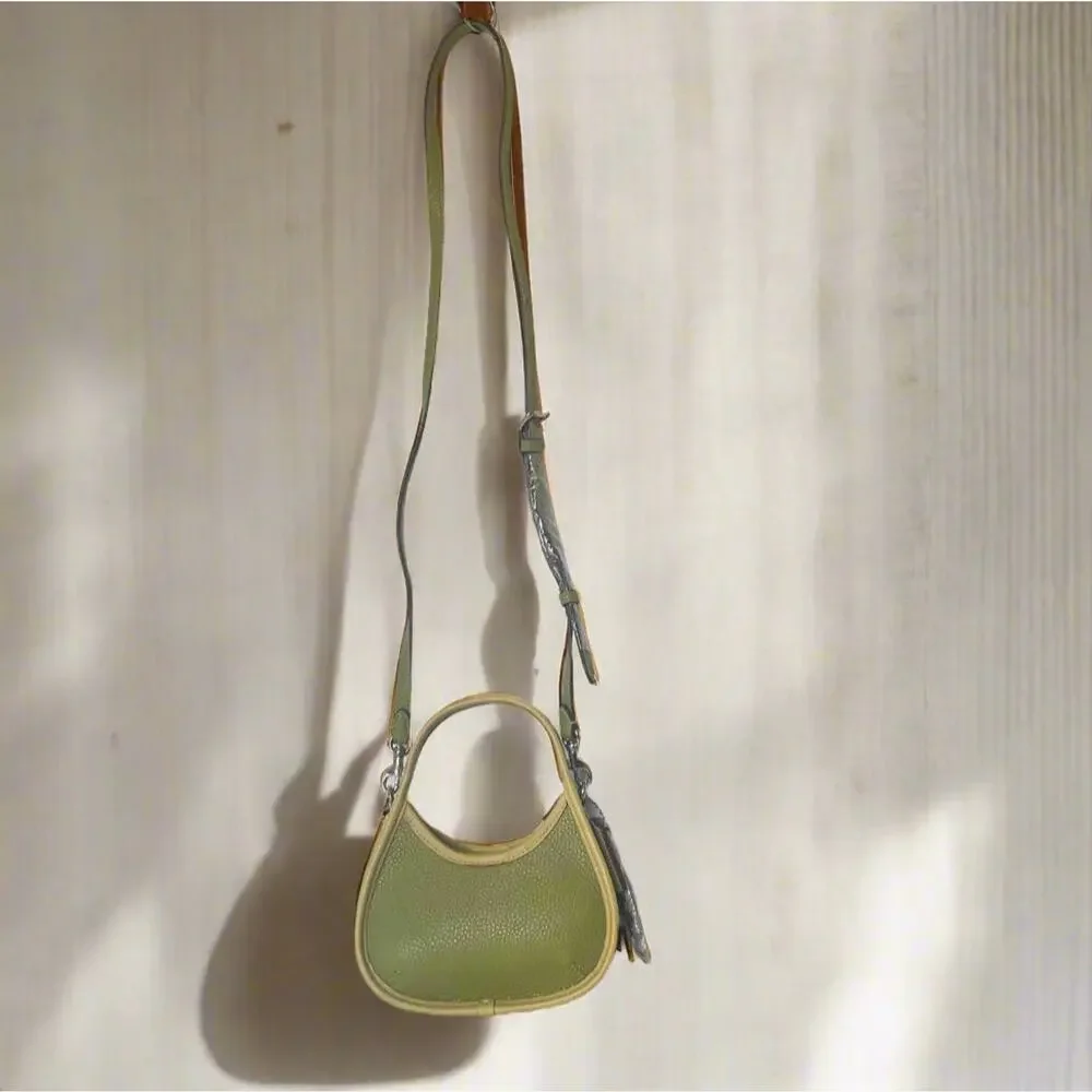 Coach Coachtopia Mini Ergo Bag CO662 Lime Sunflower Leather
